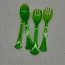 Jacent 6 Piece Blue Plastic Serving Utensils, Colors Vary - 1 Pack