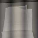 Barossa Design Fabric Snap-in Shower Curtain Liner Replacement, Removable & Washable, Hotel Style, 70x54, White