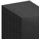 Tenceur 20 Pcs Large Foam Boards Bulk Foam Core Board Foam Poster Board Foam Board for Presentations, School, Office, Art Projects (Black, 20 x 30 x 3/ 16 Inches)