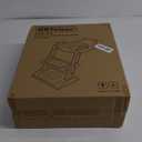 HBTower Potty Training Seat with Step Stool Ladder for Toddlers, Adjustable Kids Toilet Seat with Splash Guard, Anti-Slip Pads & Safety Handles, Comfortable Potty Chair for Boys & Girls (Grey)