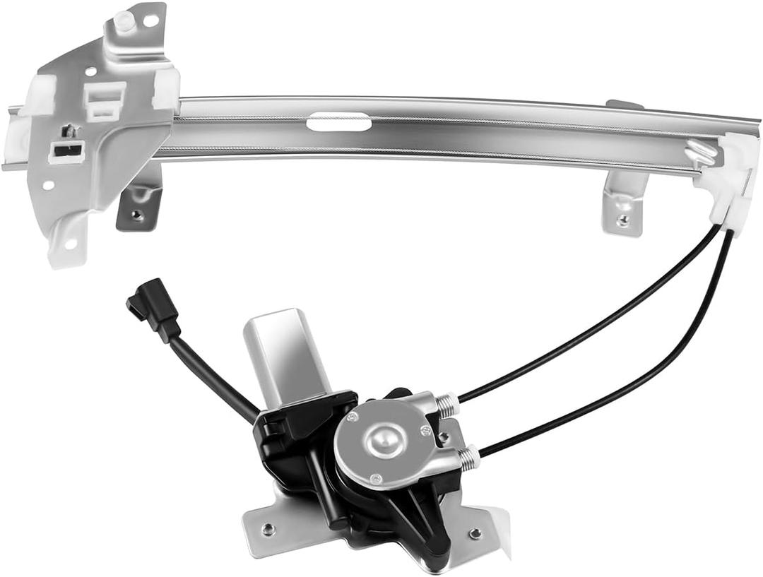 cciyu Rear Passenger Side Power Window Regulator w/Motor Replacement for 1997-2005 Century,1998-2002 Intrigue,1997-2004 Regal 741-709