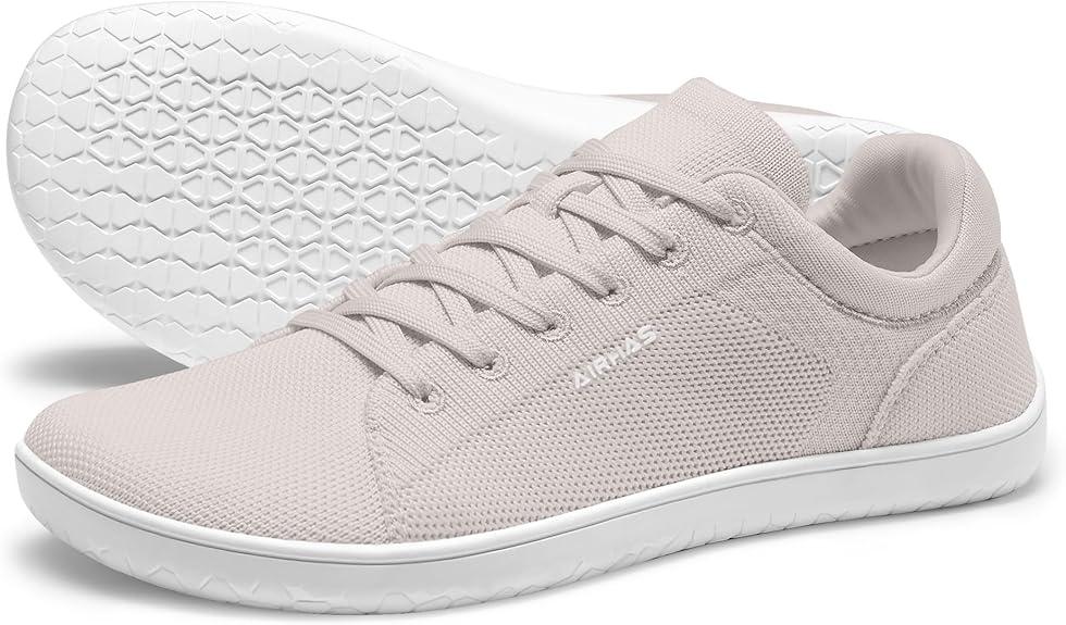 Womens Minimalist Barefoot Shoes Zero Drop Wide Toe Box Shoes Lightweight Casual Fashion Sneakers for Women 8.5