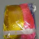 Colored Bob Wigs with Heart Sunglasses and Hair Cap- 4 Sets | Pink Blue Yellow Green Short Neon Bob Wig with Bangs Colorful Funny Hair for Women Men Costume Party Favors
