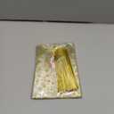 100 Pcs Cellophane Treat Bags,4 X 6 Inches Clear Cellophane Bags,100 Twist Ties,for Gift Wrapping,Packaging Candies,Dessert,Bakery, Cookies, Chocolate,Party Favor, Gold Star Printed