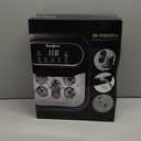 Foot Spa Electric Rotary Massage, Collapsible Foot Bath with Heat, Bubble Jets,Temp Control, and 24 Motorized Shiatsu Massage Balls, Pedicure Foot Spa for Feet Relaxation (Blue)