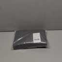 NICETOWN Grey Kitchen Blackout Short Curtain Panels for Bedroom, 45 Inch Long Thermal Insulated Grommet Top Blackout Draperies and Drapes (2 Panels, W42 x L45 -Inch, Grey)