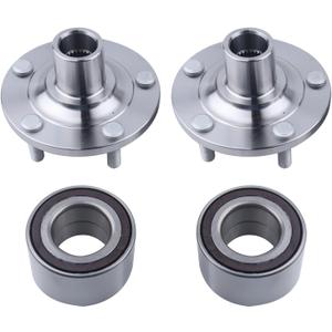 2 x Front Wheel Hub Bearing Assembly Fit for 2005-2013 Mazda 3,2006-2013 Mazda 5,Replace 510102