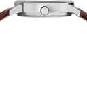 Timex Women's Easy Reader Watch (30mm, Brown/Silver-Tone/White/30mm)