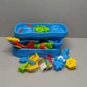 Water Table for Kids 3 4 5 6 7 8 Year Old - Water Table with Pond, Sensory Activity Playset, Sand Toys, Summer Outdoor Toys for Toddlers 3-5, Birthday Gifts for Boys Girls 3-8