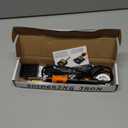 60W Adjustable Temperature Soldering Iron Kit - 9-in-1 With 5 Tips, Solder Wire Stand for Soldering and Repair (Orange)