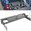 Mepareri Heavy-Duty Gooseneck Hitch Fit for 2016-2019 Chevrolet Silverado 2500 & 3500 HD, GMC Sierra 2500 & 3500 HD, 30k lbs GTW for Towing Trailers/Livestock/Boats/Cargo, Hide-Away Ball Design
