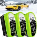 3 Pack Automotive Clear Vision Windshield Cleaner, Oil Film Cleaning Brush for Car Windows, Clear Vision Glass Cleaner Car Windshield Cleaner Tool Improving Windshield Clarity & Visibility