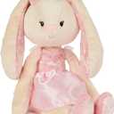 GUND Take-Along Friends Plush, Curtsy Ballerina Bunny, Bunny Stuffed Animal for Ages 0 and Up, Pink, 15"