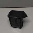 300ml Stainless Steel Sugar Bowl Coffee Seasoning Jar Condiment Pot Spice Container Canister Cruet with Lid and Spoon (Glass cover)