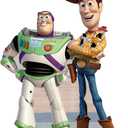 Cardboard People Buzz & Woody Life Size Cardboard Cutout Standup - Disney Pixar's Toy Story