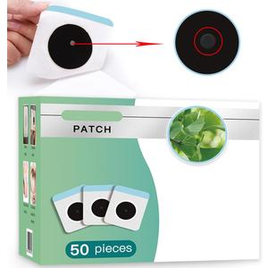 50 Patch Natural Herbal Belly Button Patch,Natural Herbal Belly Button Patch for Home use,Magnetic Navel Patch,Natural Plant Belly Button Patch