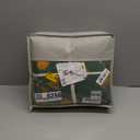 Purefair 100% Cotton Jacquard Quilt Floral Ginkgo Leaves Print, Soft Muslin Bed Cover 3 Layers Reversible Bedspread Coverlet Breathable Lightweight Bedding, King(98"x94"), No Pillow Sham (Green)