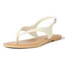 The Drop Women's Cinda Thong Sandal, Cream, 7