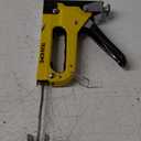 Upholstery Staple Gun Heavy Duty, YEAHOME 4-in-1 Stapler Gun with 4000 Staples, Manual Brad Nailer Power Adjustment Stapler Gun for Wood, Crafts, Carpentry, Decoration DIY