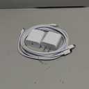 iPhone 17 16 15 Charger Fast Charging,2Pack 20W Apple iPad USB C Wall Chrager Block with 6FT USB C to C Cable for iPhone 17/Pro/Pro Max/17 Air/ 16/16 Pro/16 Pro Max/15/Plus/Pro/Pro Max (White)