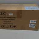 5FT Wooden Garden Bridge Arch Stained Finish Footbridge Decorative Backyard Bridge with Double Safety Railings Outdoor Lawn Pond Bridge Walkway for Garden Yard Patio Courtyard Farm Stream Creek