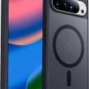 SPIDERCASE Designed for Google Pixel 10 Pro XL Case, [Compatible with Magsafe] Translucent Matte Shockproof Anti-Fingerprint Slim Phone Case for Pixel 10 Pro XL,Black
