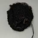 Ponytail Extension Human Hair Curly Drawstring Ponytail for Black Women 9A Brazilian Curly Drawstring Ponytail Extension Human Hair Natural Black 14 Inch