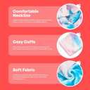 Giggling Getup Christmas Kids Robes, Hooded Girls Bath Robe, Girls Christmas Pajamas (S)