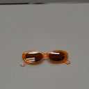 miyya Old Money Polarized Oval Sunglasses  2025 Edition, UV400 Protection, Feather-Light Fit & Trendy Colors (Transparent Orange/Amber)