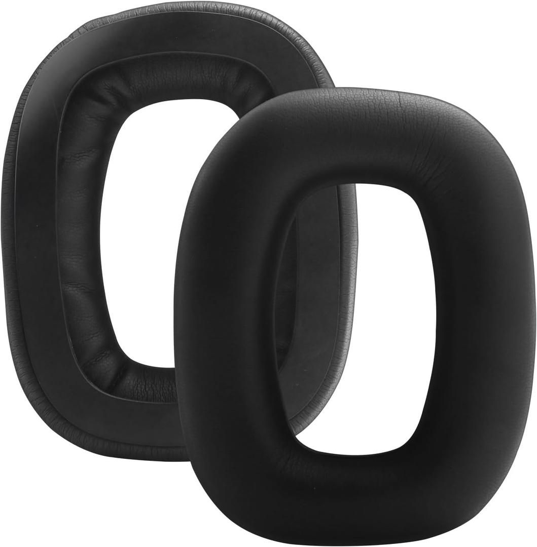 Astro A30 Ear Pads Replacement Ear Pads Cushions Compatible with Logitech Astro A30 Headphones Comfort Protein Leather Soft Memory Foam Replacement Headset Earpads Ear Cups Cover Repair Parts (Black)
