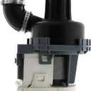 Drain Pump Replacement For KitchenAid KDTE104DSS0 KDTE104ESS1, Whirlpool WDT720PADM2 WDT720PADM1 WDF750SAYT3 WDF760SADM0 WDF750SAYM3 WDF750SAYB3 DishWasher