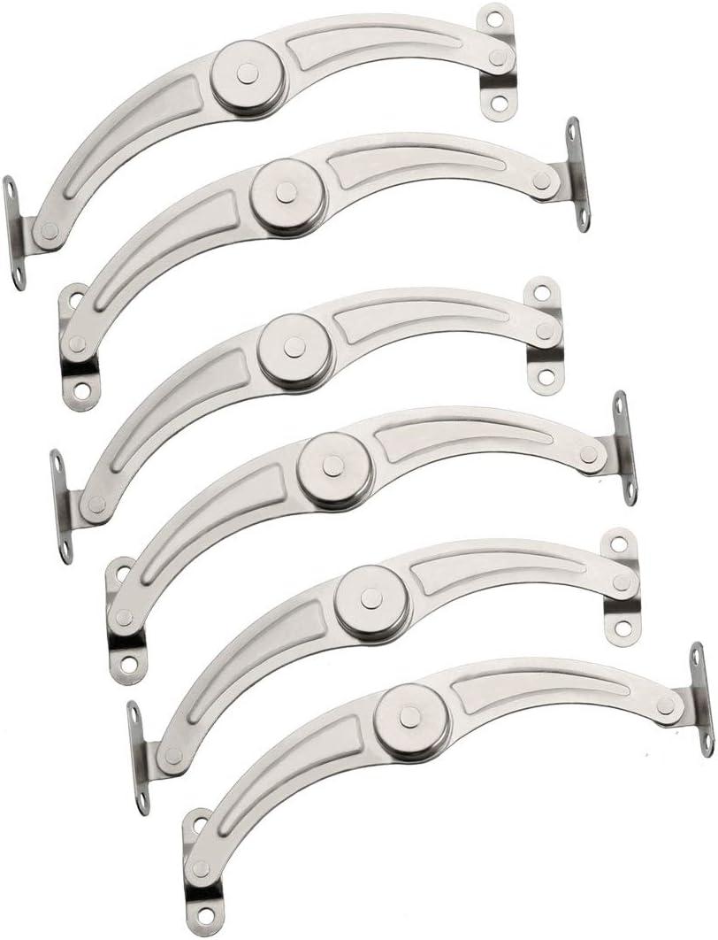 uxcell Lid Support Hinge, 140mm Soft Close Door Hinge Support Drop Lids of Cupboard, 3 Pairs uxcell Lid Support Hinge, 140mm Soft Close Door Hinge Support Drop Lids of Cupboard, 3 Pairs