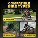Ultraverse 27.5" Bike Inner Tubes 27.5 x 1.75, 1.95, 2.10, 2.125 Butyl Rubber Bicycle Tubes with Schrader Valve Compatible with Mountain, Cruiser, City & E-Bikes Set of 2