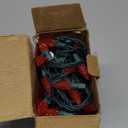 Brizled Upgraded Faceted C5 LED Red Christmas Lights, 100 LED 33ft Christmas tree Lights, 120V UL Certified Christmas Lights Set Connectable for Xmas Patio Party Roof Holiday Indoor Outdoor Decoration