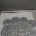 MEEXPAWS Cat Litter Box Enclosure Furniture Hidden, Cat Washroom Bench Storage Cabinet |Large 25.6'' x 17.7'' x 17.7''| Dog Proof | Waterproof Inside/Easy Clean | Easy Assembly | Odor Control(White)