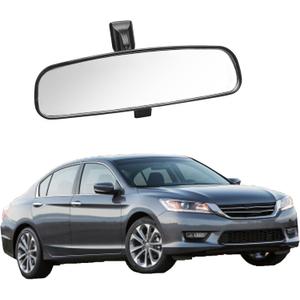 ZLPTEAM Day/ Night Rear View Mirror Compatible with Honda Accord 1998-2013, Civic 2006-2011, Odyssey 2000-2004, Pilot 2002-2008