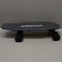 Voyager Neutrino Compact Electric Cruiser Skateboard with Bluetooth Remote, 350W Brushless Motor, 12.5 MPH Max Speed, up to 7 Mile Range (Black)