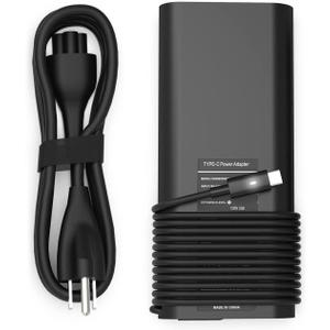 130W USB C Type C Adapter Laptop Charger Compatible with Dell XPS 15 2in1 9575 Precision 5530 2in1 5550 5750 3560 3550 3551 Latitude 7410 7310 7210 9410 9510 9575 5420 5520 5510 Power Supply Cord