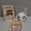 The Traveling Magic Shop DIY Miniature House Kit w/LED Light  Carriage Dollhouse Kit  Wood 3D Puzzles Tiny House Book Nook Christmas Halloween Birthday