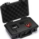 CASOMAN 11.5-Inch Water-Proof & Explosion-Proof Box, with Cush- Proof Sponge, IP67 Water Proof Grade, Customizable Foam
