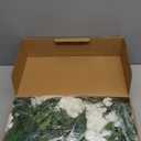 MISSPIN Wisteria Garland Hanging Flowers, 5.9 FT Full White Silk Artificial Wisteria Fake Wedding Arch Decorations Ceremony Backdrop for Wedding Home Party Indoor Outdoor Decor