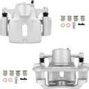 SCITOO 19B2664 19B2665 Front Left & Right Disc Brake Calipers Assembly w/Bracket For Toyota For Highlander 2001-2007
