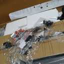 Rolling TV Stand with Power Outlet for 26-75 in LCD/LED TVs, up to 110 lbs