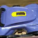 LanOcean Cordless Automatic Pool Cleaner Robot, Efficient Pool Vacuum Robot w/Self-Parking, 120Min Runtime, Auto Debris Removal, Ideal for Daily Maintenance of Flat Above Ground & Inground Pools-Blue