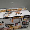 Ninja ST101 Foodi 2-in-1 Flip Toaster, 2-Slice Capacity, Compact Toaster Oven, Snack Maker, Reheat, Defrost, 1500 Watts, Stainless Steel, 6 Functions