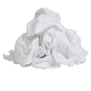 T-Shirt Cloth Rags, Lint Free, White, for All-Purpose Wiping, Cleaning, and Polishing 100% Recycled Materials Absorbent Quick Dry Multipurpose Cotton, Streak Free, (1 Pound Box)