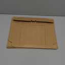 12pcs Small Cake Boxes Natural Kraft Paper Boxes Window Bakery Supplies Cookie Packing (Khaki)