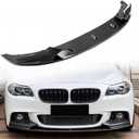 Front Bumper Lip for 2011-2016 BMW 5 Series F10 520i 535i 550i M Sport Front Bumper Lip Splitter Spoiler (Carbon Fiber)