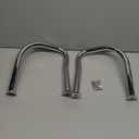 1 Pair Rear Highway Bars Saddlebag Crash Bars Engine Guards for Indian Chief Vintage Chieftain 2014-2021 Roadmaster 2015-2021 Dark Horse Springfield 2016-2021 Challenger 2020 (Chrome)