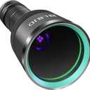 Black Light Flashlight, 365NM Rechargeable Filtered UV Flashlights with High Power Battery for pet Urine Detection, Resin Curing, Scorpions, Rocks Hunting, Car Leaks